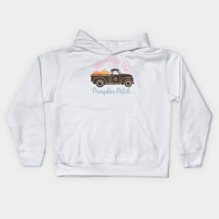 Take me to the pumpkin patch Kids Hoodie